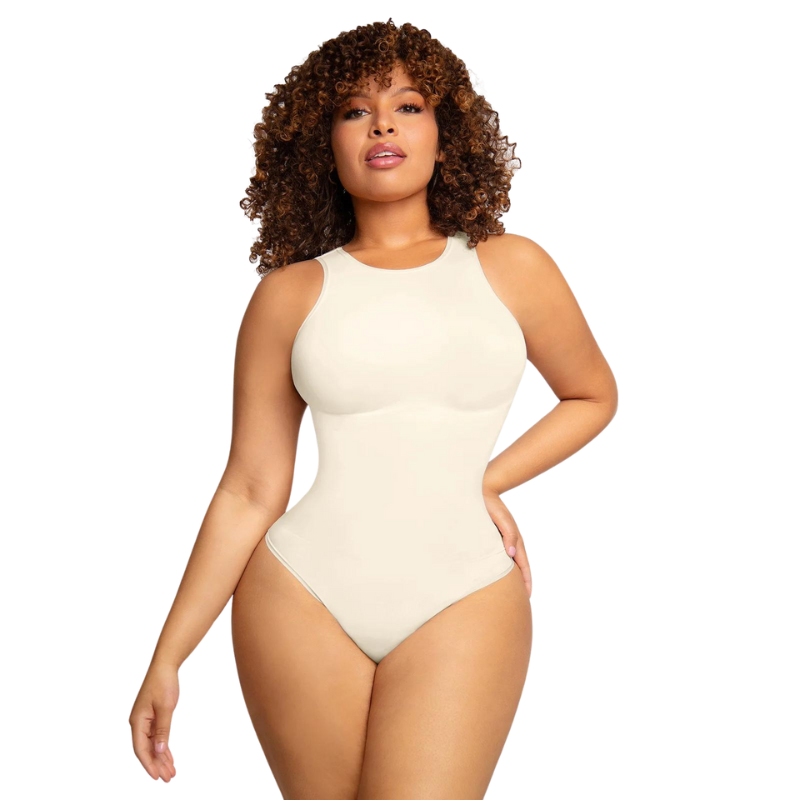 Sleeveless Thong Bodysuit