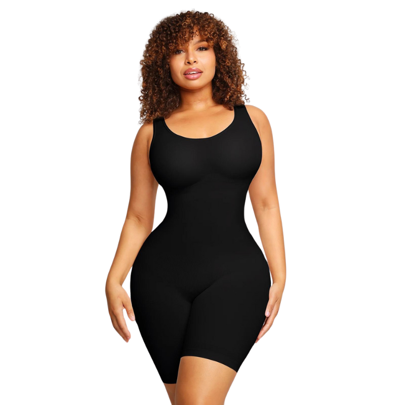 Mid-Thigh Sculpting Bodysuit abc zS