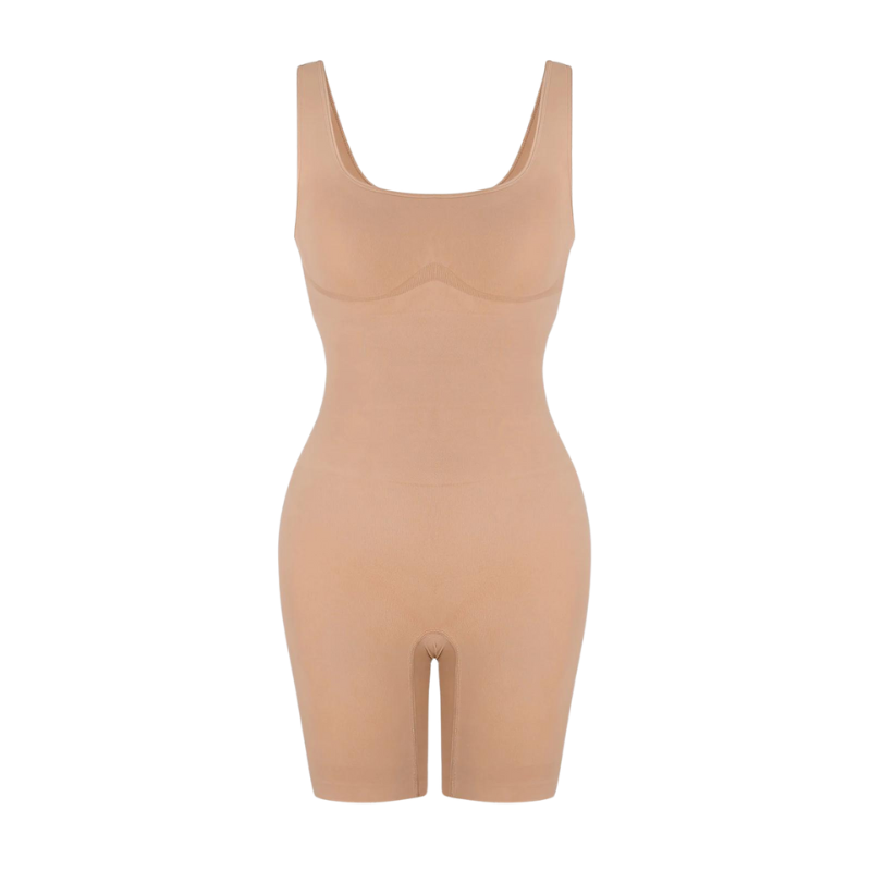 Mid-Thigh Sculpting Bodysuit abc zS